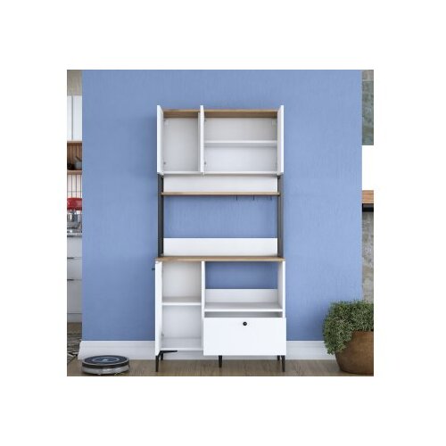 Hanah home Vi&amp;scaron;enamjenska komoda JE159-3253, 90 x38 x184,2 cm, Bijela Slike