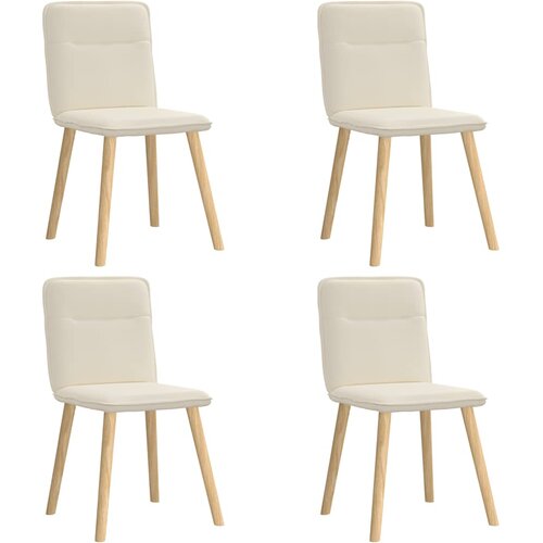 Maison Chic Jedilni stoli - Vzorci stoli 4 kosi platno A820, (22031734) Slike