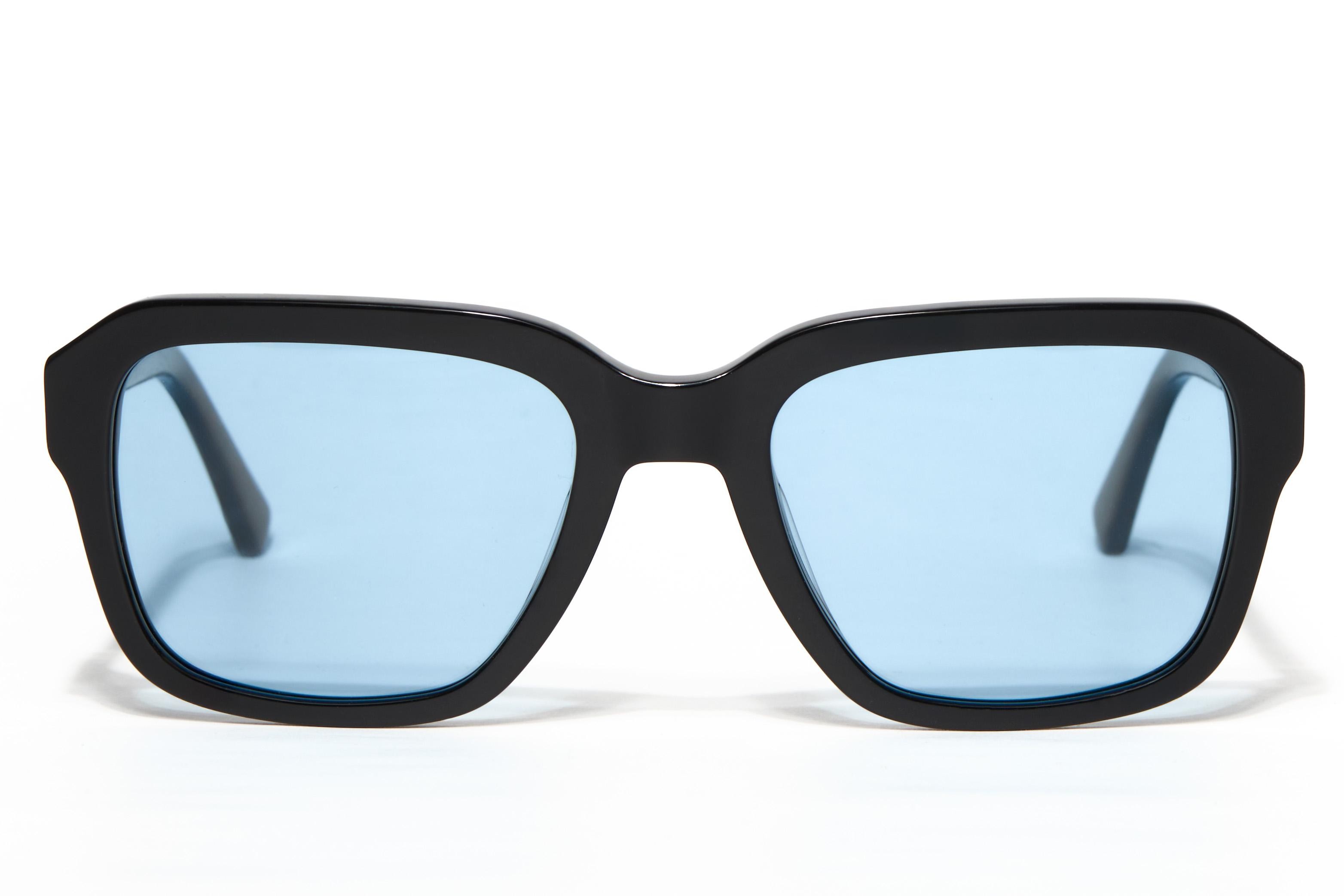 Eyerim Studio Simon Black Blue Polarized ONE SIZE (54) Črna/Siva Cene