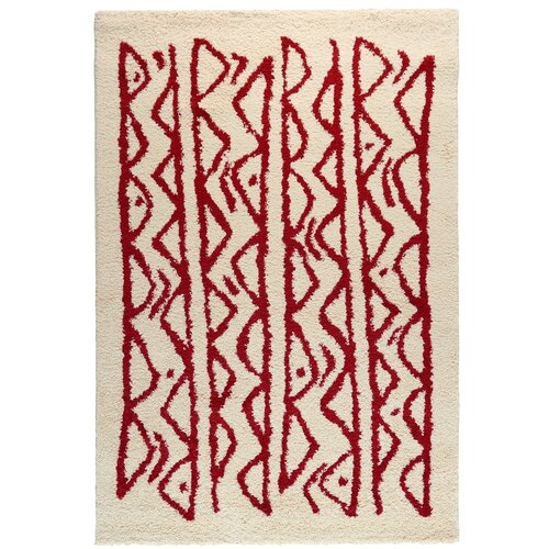 Bonami Selection Krem-crveni tepih Morra, 140 x 200 cm Slike