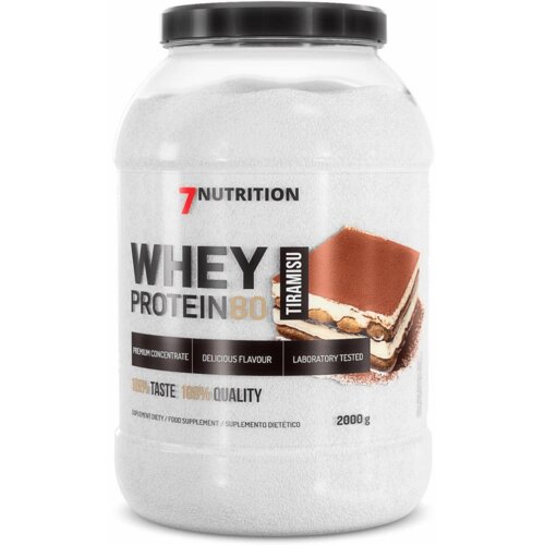 7NUTRITION whey protein 80 – visokokvalitetni protein surutke - tiramisu 2kg Cene