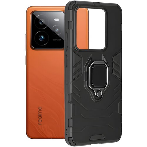 Techsuit Otporna futrola Ring Armor Case za Realme GT 7 Pro - Crna Cijene