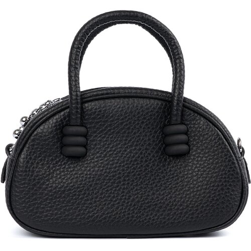 Shelvt Small handbag with strap black Cene