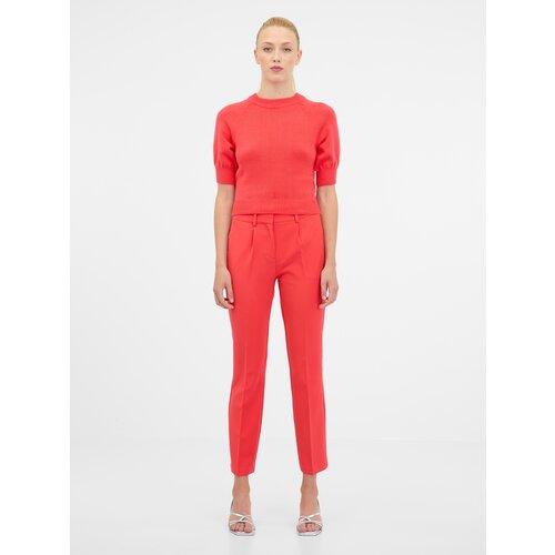 Orsay Red women's sweater with short sleeves - Women's Cene