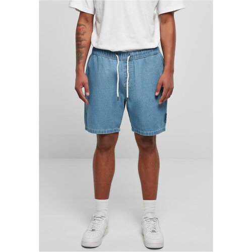 Southpole Denim Shorts in Mid Blue Washed Cene