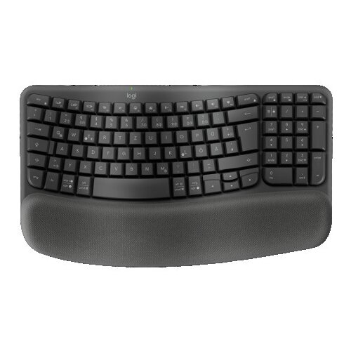 Logitech Wave Bluetooth ergonomic keyboard - GRAPHITE - US ( 920-012334 ) Cene