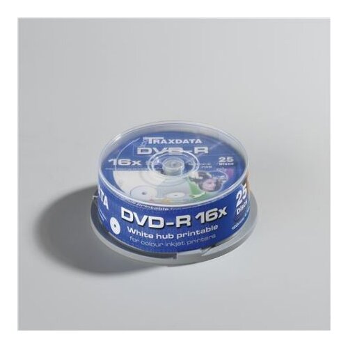 Traxdata Optički medij DVD-R PRN F CAKE 25 Cijene