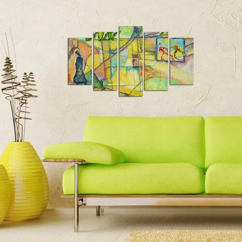 Wallity Set Slika 5ABSMDF-63, 5 Delova Cene