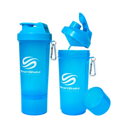 Smartshake Slim Neon Blue, 500 ml, (20494591) Cene