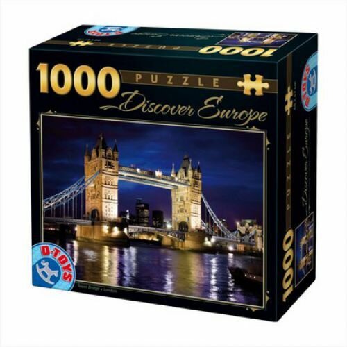  Puzzle 1000PCS DISCOVER EUROPE 01 Slike
