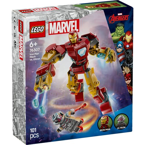 Lego MEHANIČKI IRON MAN PROTIV ULTRONA 76307 Slike