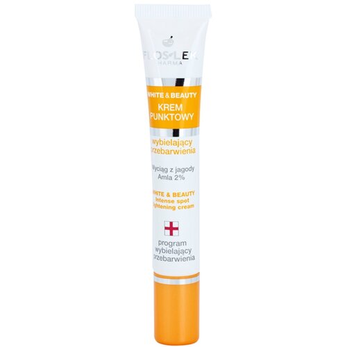 FlosLek Pharma White &amp;amp; Beauty lokalna nega proti pigmentnim madežem 20 ml Slike
