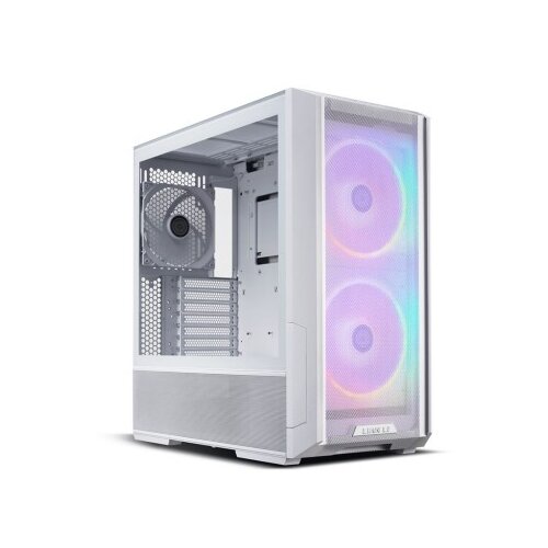 Lian Li Računalni&scaron;ko ohi&scaron;je ATX LANCOOL 216, Midi-Tower, ARGB, kaljeno steklo, belo Cene