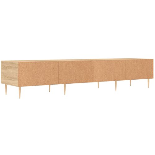  TV ormarić boja hrasta sonome 150x36x30 cm konstruirano drvo Siva Slike