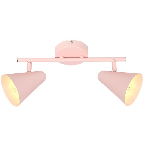 Candellux Lighting svetlo rožnata stropna svetilka s kovinskim senčilom 42x10 cm amor Cene
