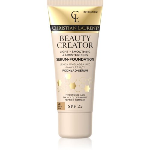Christian Laurent Beauty Creator blagi hidratantni make-up SPF 25 nijansa 20 Vanilla Beige 30 ml Cijene