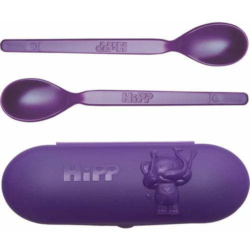 Hipp Spoons Set jedilni set Purple (za pot)