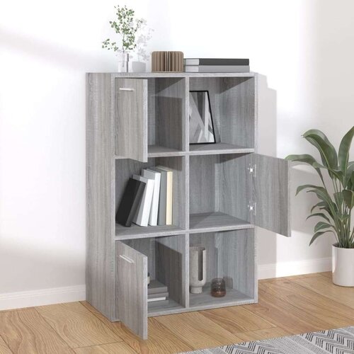 VidaXL omara za shranjevanje siva sonoma 60x29,5x90 cm Slike
