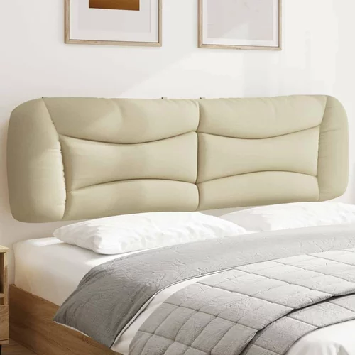 Jastuk za uzglavlje krem 180 cm od tkanine