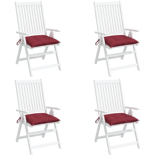 vidaXL Jastuci za palete 4 kom boja vina 50 x 50 x 7 cm tkanina Oxford Cijene