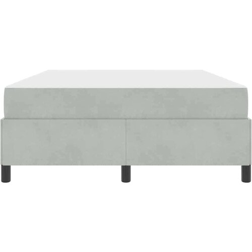  Krevetna konstrukcija Bijela i svijetlosiva 140 x 190 cm Bar&amp;scaron;un Slike