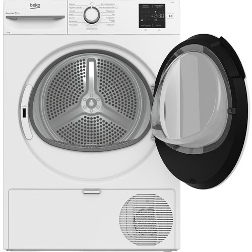 Beko BM3T3822W Su&amp;scaron;ilni stroj s toplotno crpalko 8 kg Slike