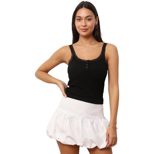La Modeuse Topi &amp;amp; Bluze 74547_P176137 Črna Slike
