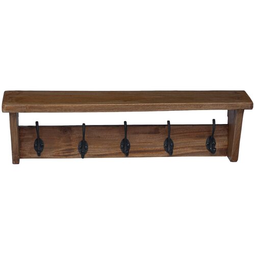  Vje&amp;scaron;alica Smeđa 50 x 10 x 14 cm Čvrsto mahagonijsko drvo Slike