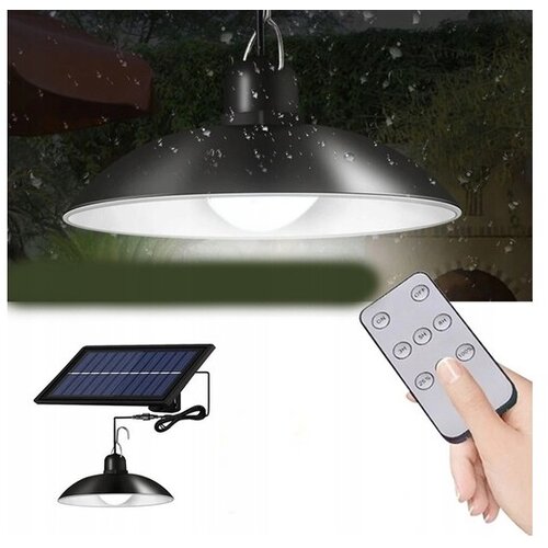 MasterLED LED prigu&scaron;iva solarna viseća lampa na sajli LED/1,8W/3,7V IP44 6500K 1600 mAh + daljinski upravljač Cene