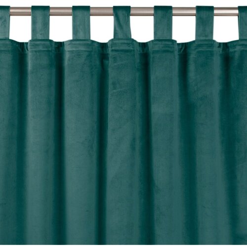  Curtain VILA color maritime style classic 10cm tab tops velvet 265x175 HOMEDE Slike