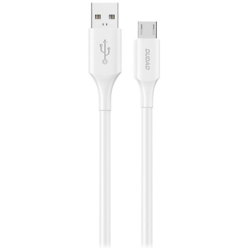  Kabel za polnjenje Dudao L2SM USB - A / micro USB 6A 1,2m - Bela KP41384 Slike