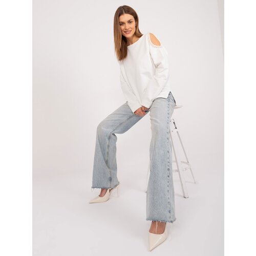 FANCY Blouse-FA-BZ-9198.26X-ecru Cene