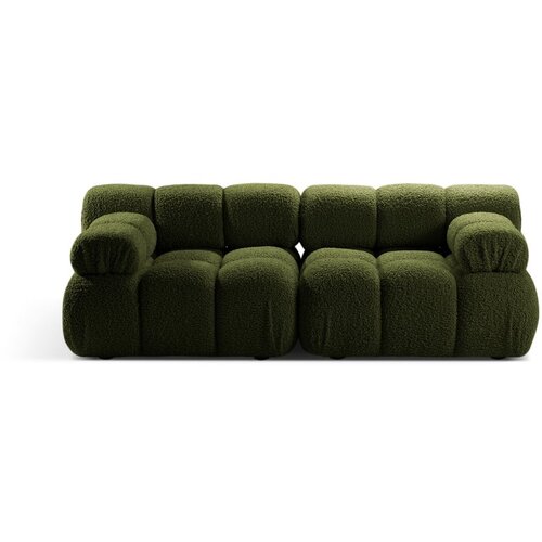 Micadoni Zelena sedežna garnitura iz tkanine boucl&amp;eacute; 188 cm Bellis &amp;ndash; Home Slike