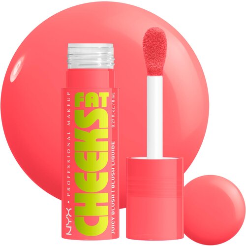 NYX Professional Makeup Fat Cheeks tečno rumenilo 5 peach plunge Cene