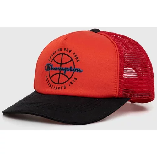 Champion Kapa sa šiltom boja: crvena, s aplikacijom, 805959