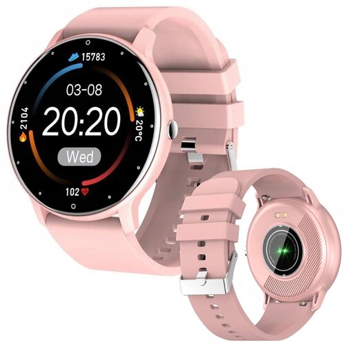  Ženska LCD pametna ura silikonska zapestnica ZL02D roza Cene