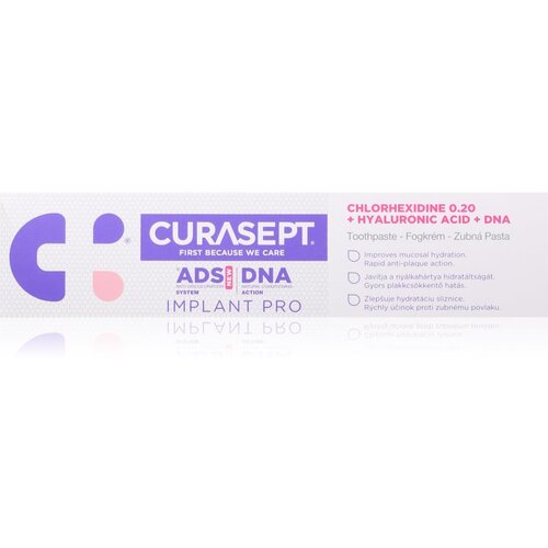 Curasept ADS DNA Implant Pro gel pasta za zube s regenerirajućim učinkom 75 ml Slike