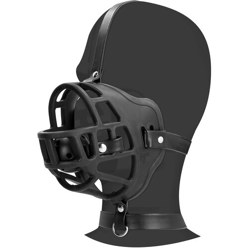 Ouch Muzzle with Removable Ball Gag Black Cijene