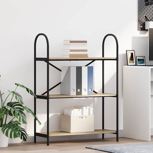vidaXL Polica sonoma hrast 80 x 30 x 109 cm Konstruirano drvo Cijene