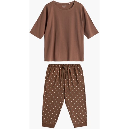 Atlantic Women's pyjamas - brown Slike