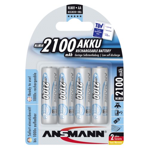 Ansmann 1x4 maxE NiMH rech.bat. Mignon AA 2100 mAh german Cene