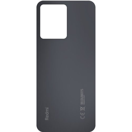 Xiaomi Originalno zadnje steklo Redmi Note 12 4G &amp;ndash; Graphite, Črna, (5000038426) Slike