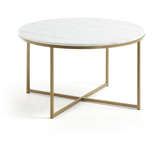 Kave Home stolić za kavu Shefield, &amp;oslash; 80 cm Slike