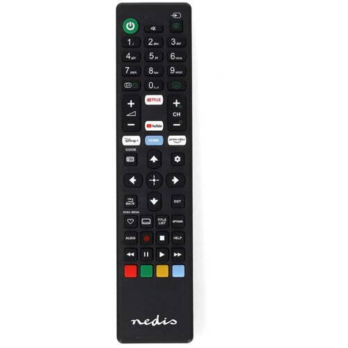 Nedis TVRC45SOBK univerzalni daljinski upravljac za sonyamazon prime/disney+/netflix/youtube Cene