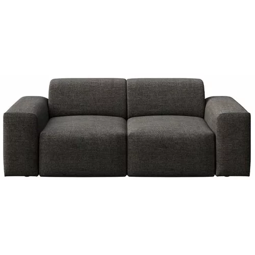 MESONICA Antracitno siva sofa 205 cm Fluvio –