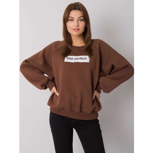 ex moda Sweatshirt-EM-BL-652.13P-dark brown Cene