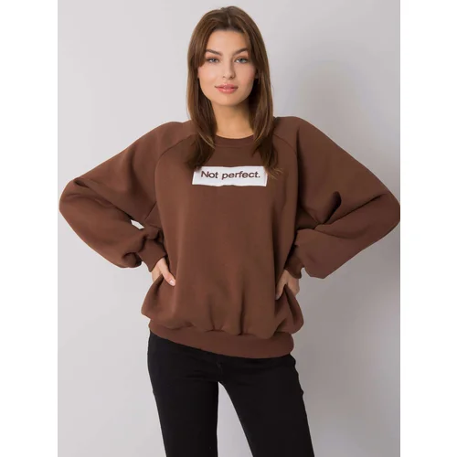 ex moda Sweatshirt-EM-BL-652.13P-dark brown