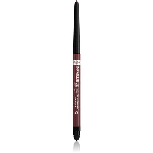 L&amp;acute;Or&amp;eacute;al Paris Infaillible Grip 36h Gel Automatic Liner vodoodporni gel svinčnik za oči 13 Velvet Bordeaux 5 g Slike