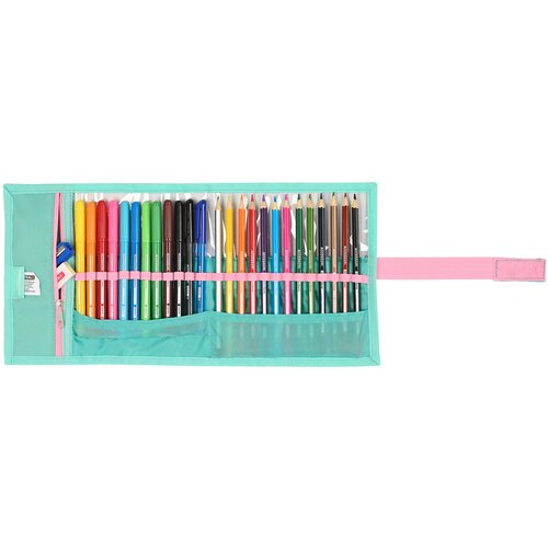  &amp;Scaron;olska Peresnica z Dodatki Vicky Mart&amp;iacute;n Berrocal Mint paradise Meta (27 Kosi) (7 x 20 x 7 cm) Slike