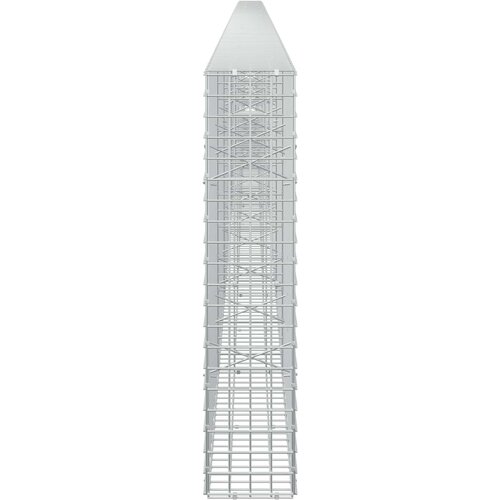  Gabion s 5 mm žicom i mrežom 5x5 cm 900x20x100 cm Slike